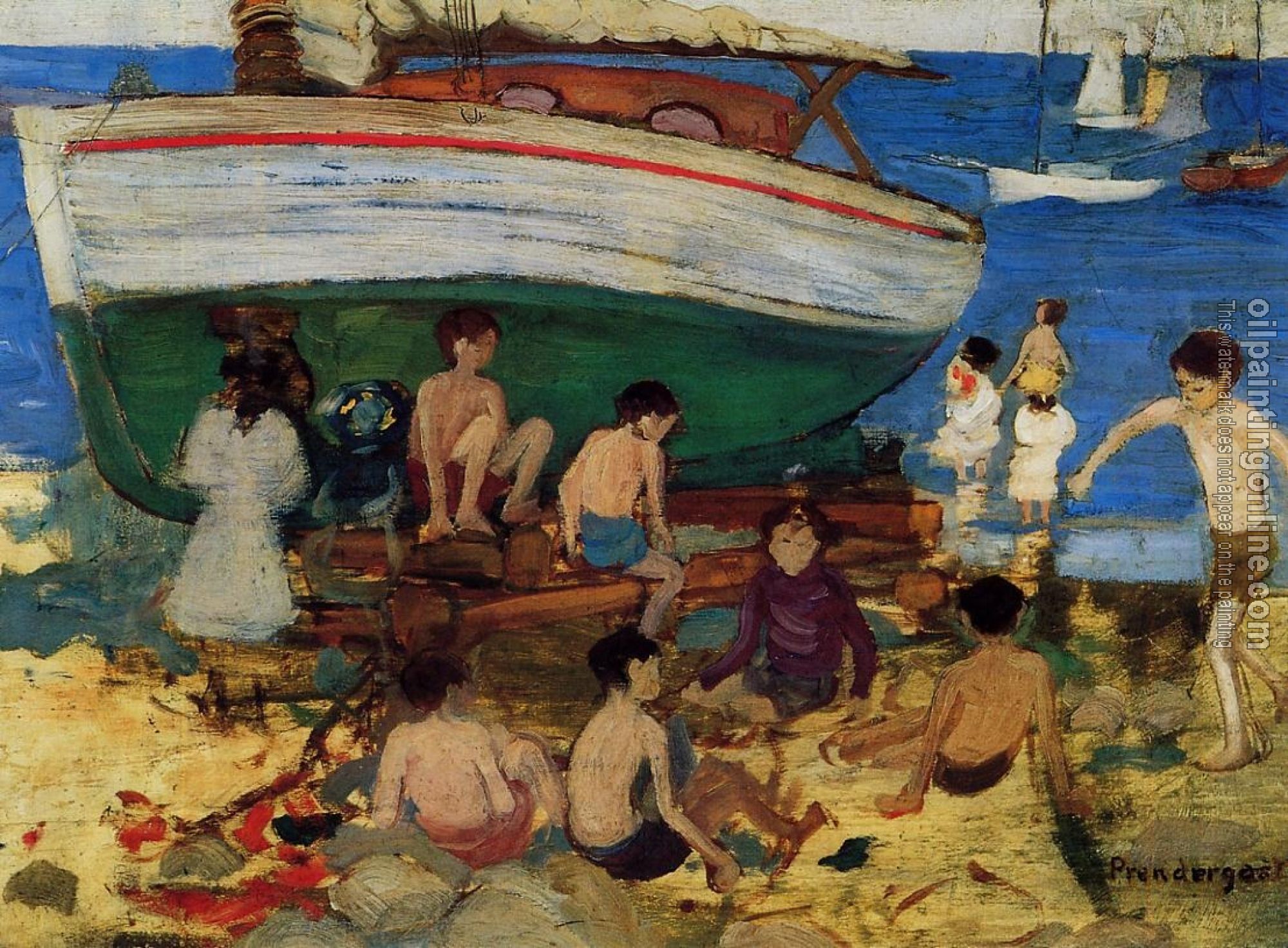 Prendergast, Maurice Brazil - Low Tide